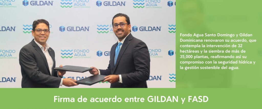 Representación institucional del Fondo Agua Santo Domingo